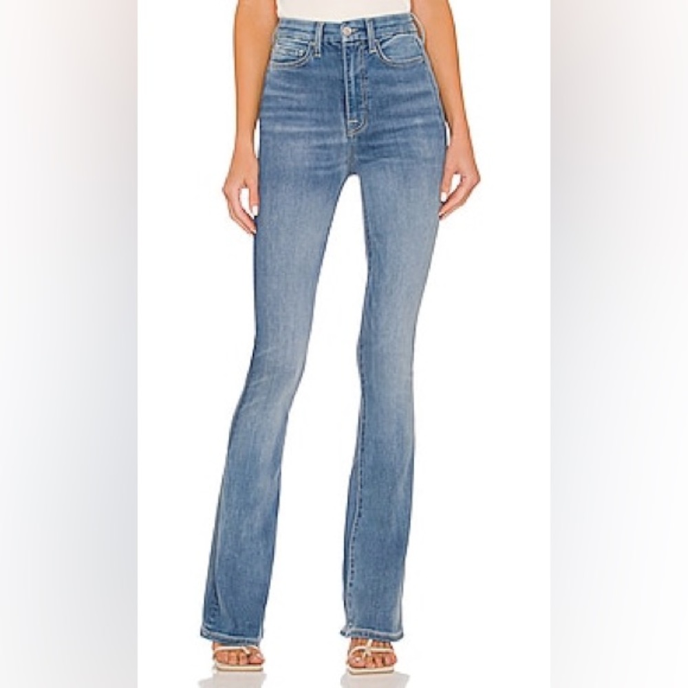 7 for all mankind 
Skinny Boot in Lily Blue size 28.